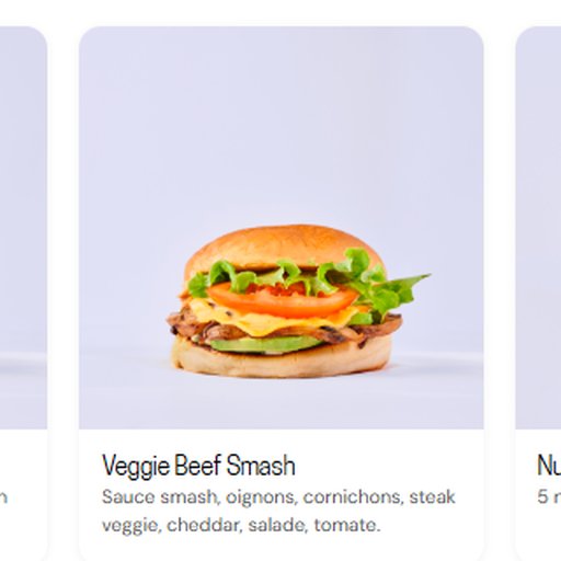 Veggie Beef Smash